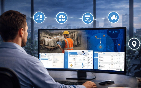 Command Center dashboard with multi-location overview